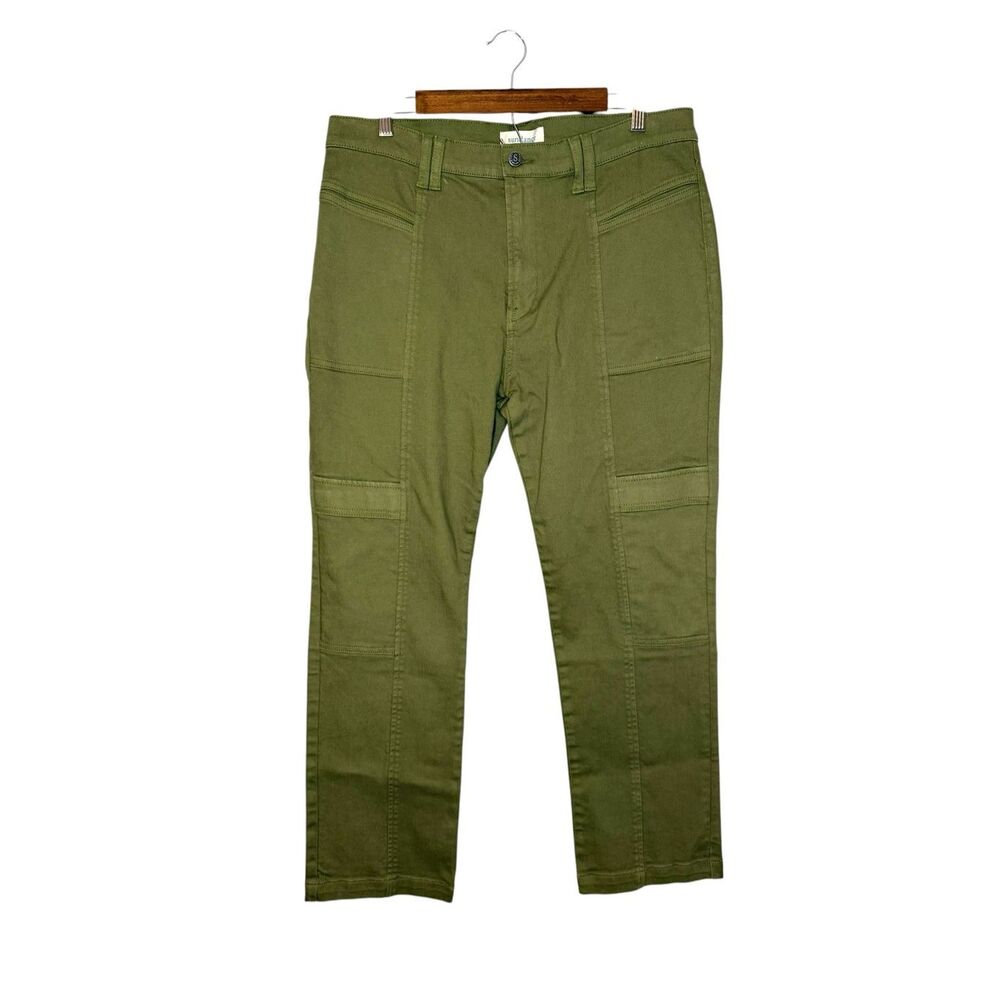 Sundance Bronte Cargo Pants Green Size 32 NWT